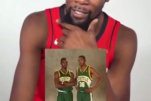 19年弹指一挥间！KD和杰夫·格林新秀赛季一起参加全明星周末